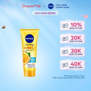Serum Dưỡng Thể & Chống Nắng SPF50 PA+++ NIVEA Vitamin Super C+ (320 ml) - 98449
