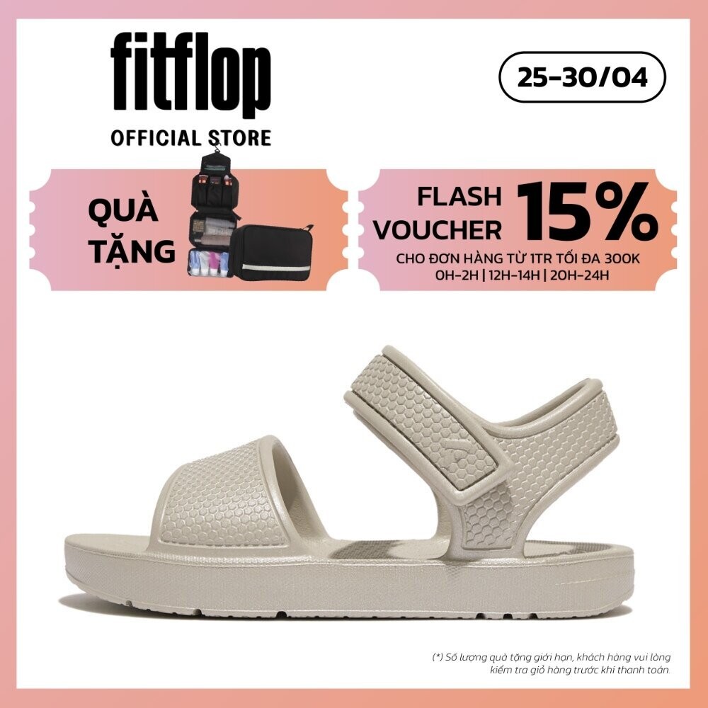 Xăng Đan Trẻ Em FitFlop IQUSHION - Silver - II GI9-011