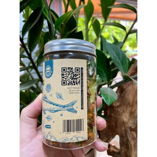 Cá Cơm sấy Lá Chúc NAO FOOD cay nồng đậm vị, sấy giòn ăn liền, dùng ăn vặt, ăn với cơm, nhậu nhâm nhi đóng 80g/hộp