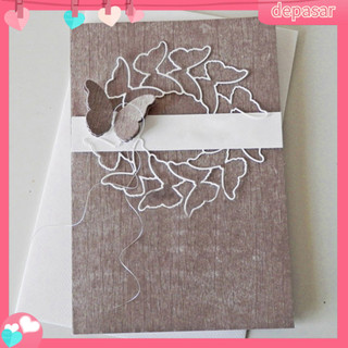 Depasar|  Khuôn Cắt Giấy Làm Từ Kim Loại Hình Bướm Trang Trí Scrapbook