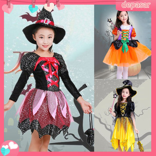 Depasar| Bộ trang phục hóa trang Halloween cho bé gái