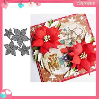 Depasar|  Khuôn Cắt Giấy Bằng Kim Loại Làm Hoa Trạng Nguyên Trang Trí Scrapbook DIY