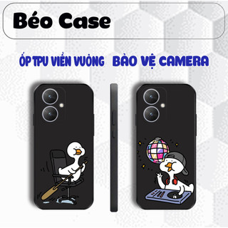 Ốp lưng Poco M6 4G TPU cạnh vuông | béo case phụ kiện điện thoại