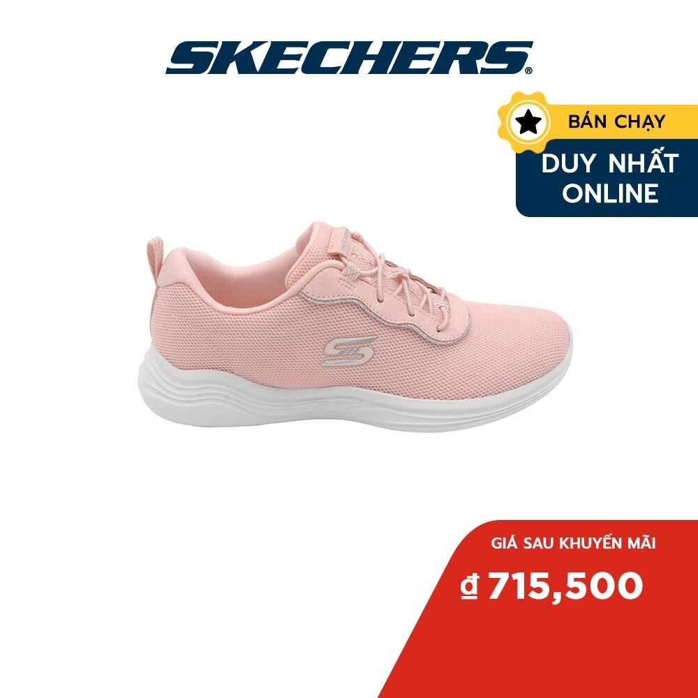 Skechers Nữ Giày Thể Thao Tập Gym, Đi Học, Đi Làm Trusty Pair Whatta Match Air-Cooled Memory Foam - 8750012-PNK