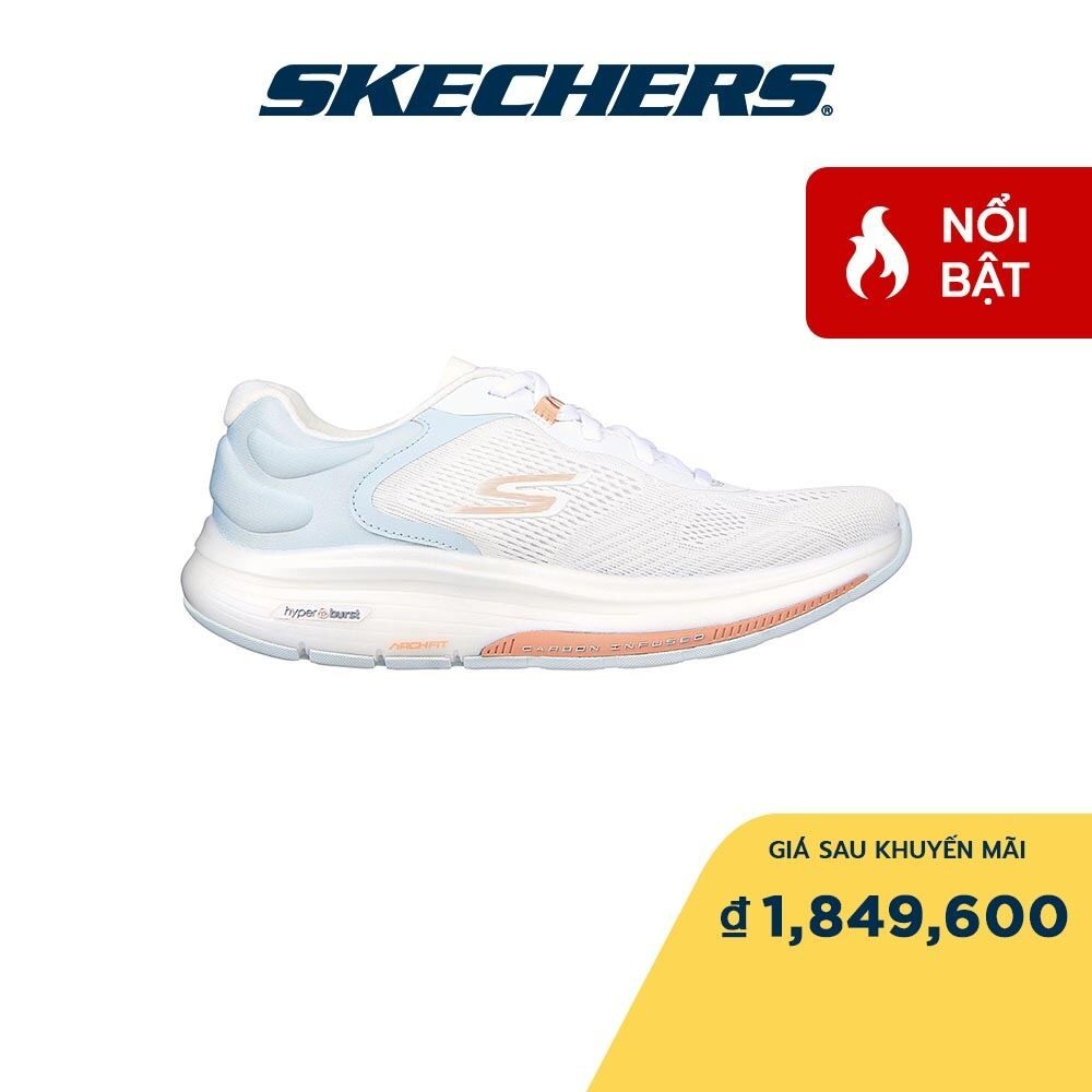 Skechers Nữ Giày Thể Thao Tập Gym, Đi Học, Đi Làm GOwalk Workout Walker Summer Ready Walking HYPER ARC - 124946-WLB