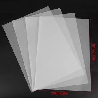 10 tờ giấy can trong vẽ hội hoạ khổ a4