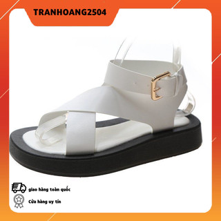 [ CÓ SẴN ] Sandal ulzzang quai chéo xỏ ngón hot 2021 Xả kho nốt