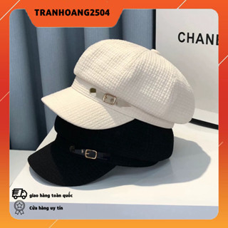 Mũ nồi hansua nữ, nón beret thủy thủ phong cách trẻ trung thanh lịch