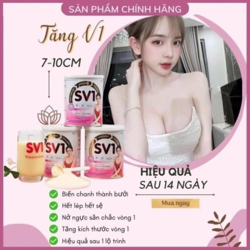 Tăng Vòng 1 SV1 Tăng Nhanh [ 5 - 10 CM ] Nở Ngực Nhanh, Săn Chắc Ngực, Tăng size Vòng 1, Sữa Tăng Vòng 1
