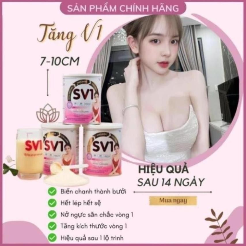 Nở Ngực SV1, Tăng Vòng 1 Nhanh 5 -10 CM, Căng Tròn, Săn Chắc Vòng 1. Trắng Da, Mờ Nám, Giảm Khô Hạn Sau Sinh