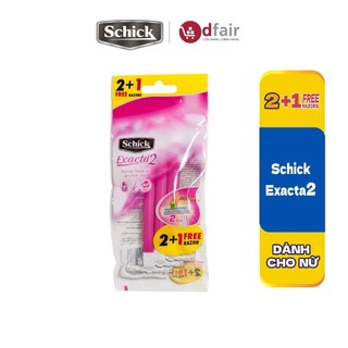  Dao Cạo Cho Nữ Schick Exacta2 2+1S _ Dùng 1 Lần