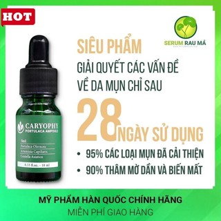  Serum cho da mụn thâm Caryophy xóa sạch mụn trứng cá mụn bọc sưng đỏ đầu đen 10ml -Thị cosmetics 