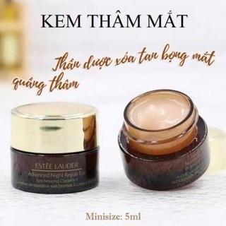 Kem mắt Estee xóa thâm bọng mắt, nếp nhăn, cho da tươi trẻ Lauder Repair Eye 5ml;