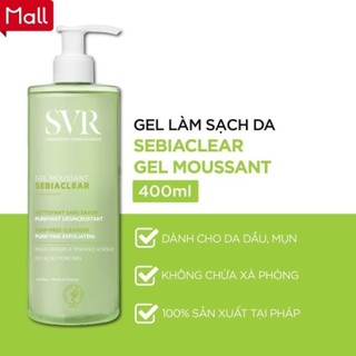 Sữa rửa mặt svr cho da dầu mụn - svr sebiaclear gel moussant 200ml