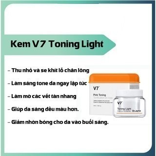 Kem v7 dưỡng trắng da 50ml Hàn Quốc