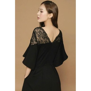 (HÀNG NHẬP – CAO CẤP) ĐẦM THUN ĐÍNH HẠT VÀ PHỐI REN DUYÊN DÁNG ( TT4900824)