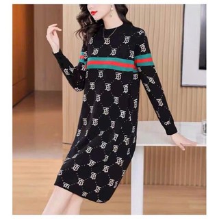 HÀNG NHẬP) VÁY LEN SUÔNG FORM DÀI – CHE MỌI KHUYẾT ĐIỂM    ( M 3102423)