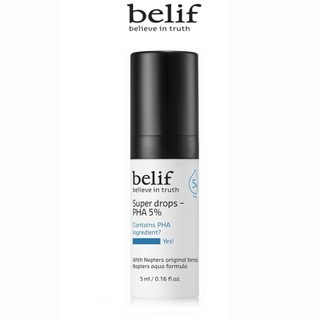  Tinh chất dưỡng da mềm mịn và tẩy tế bào chết belif Super Drops PHA 5% ̀̀5ml