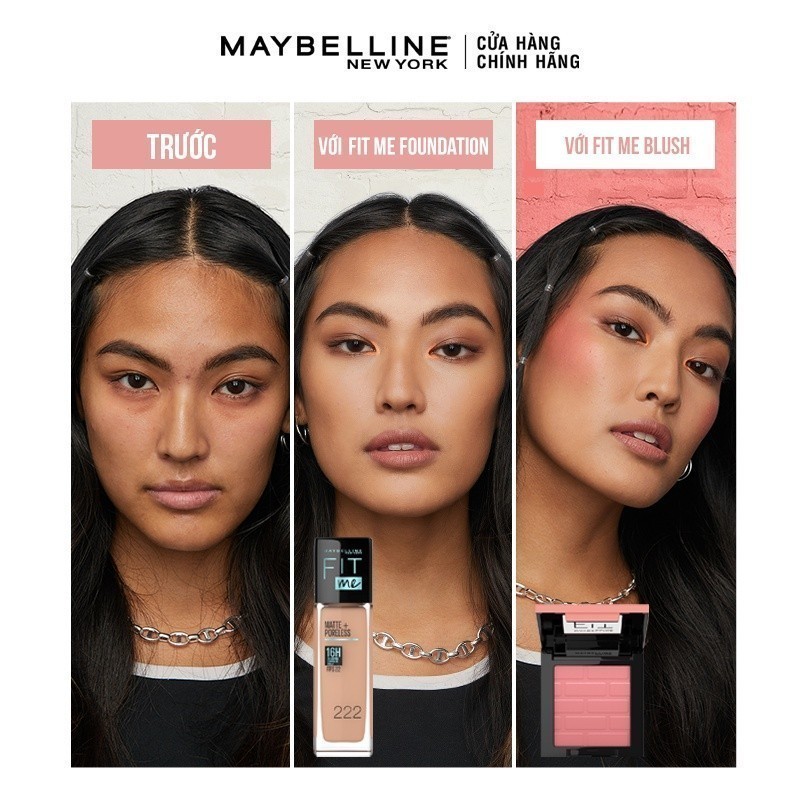 Phấn má hồng mịn lì chuẩn màu Maybelline Fit Me Blush 4.5g | BigBuy360 - bigbuy360.vn