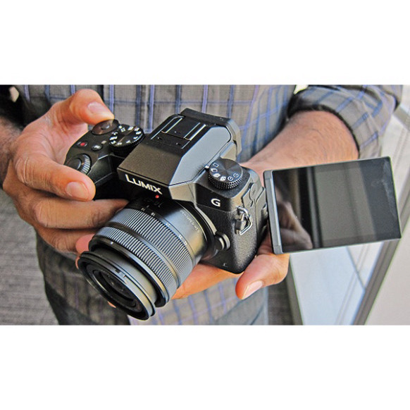 Máy ảnh Panasonic LUMIX G7 KIT 14-42MM - 16mp - Quay 4k - Wifi - Mới 90% giá ưu đãi