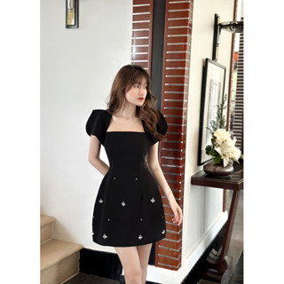Váy nữ dự tiệc đính đá thiết kế Sheila Dress JOLIE LOFT, đầm dáng ngắn sang trọng đi chơi