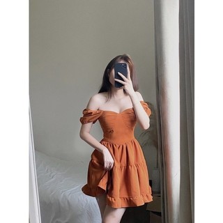 Váy nữ dự tiệc diện hè thiết kế Sunny Dress JOLIE LOFT, đầm dáng ngắn sang trọng đi chơi