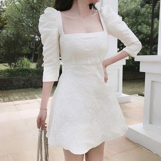 Váy nữ dự tiệc tay bồng thiết kế Jennie Dress JOLIE LOFT, đầm dáng ngắn sang trọng đi chơi