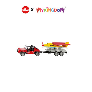 Đồ chơi siku xe buggy chở máy bay thể thao 1696