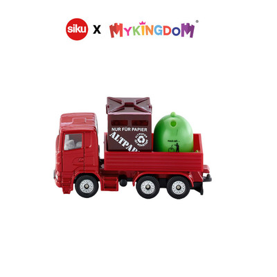 Đồ Chơi Mô Hình SIKU Xe Chở Rác Tái Chế 0828