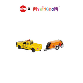 Xe RAM 1500 kéo theo máy dập đường SIKU SUPER1:50 3505