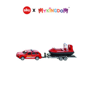 Xe cảnh sát kéo tàu hovercraft SIKU SUPER1:50 2549
