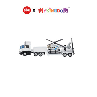 Xe tải sản thấp và Trực thăng cảnh sát Đức SIKU 1610