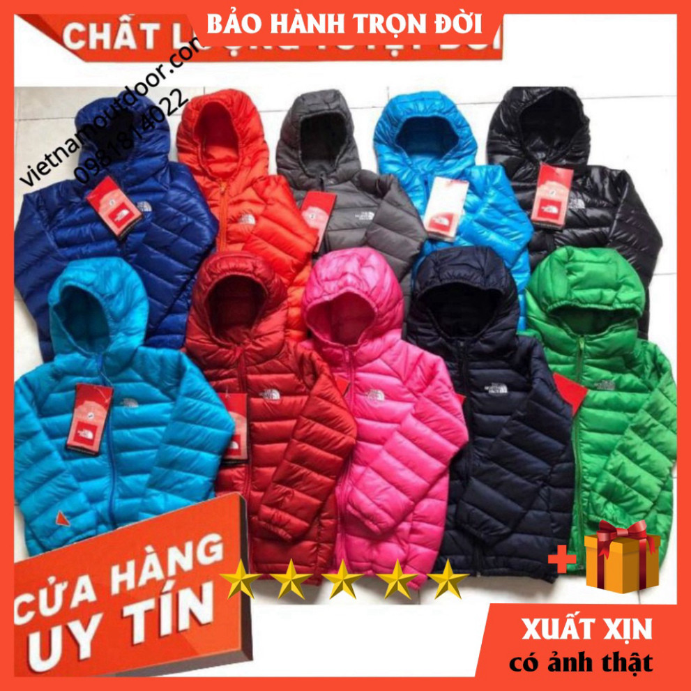 Áo phao The North Face trẻ em đẹp năng động [BẢO HÀNH TRỌN ĐỜI] VNXK