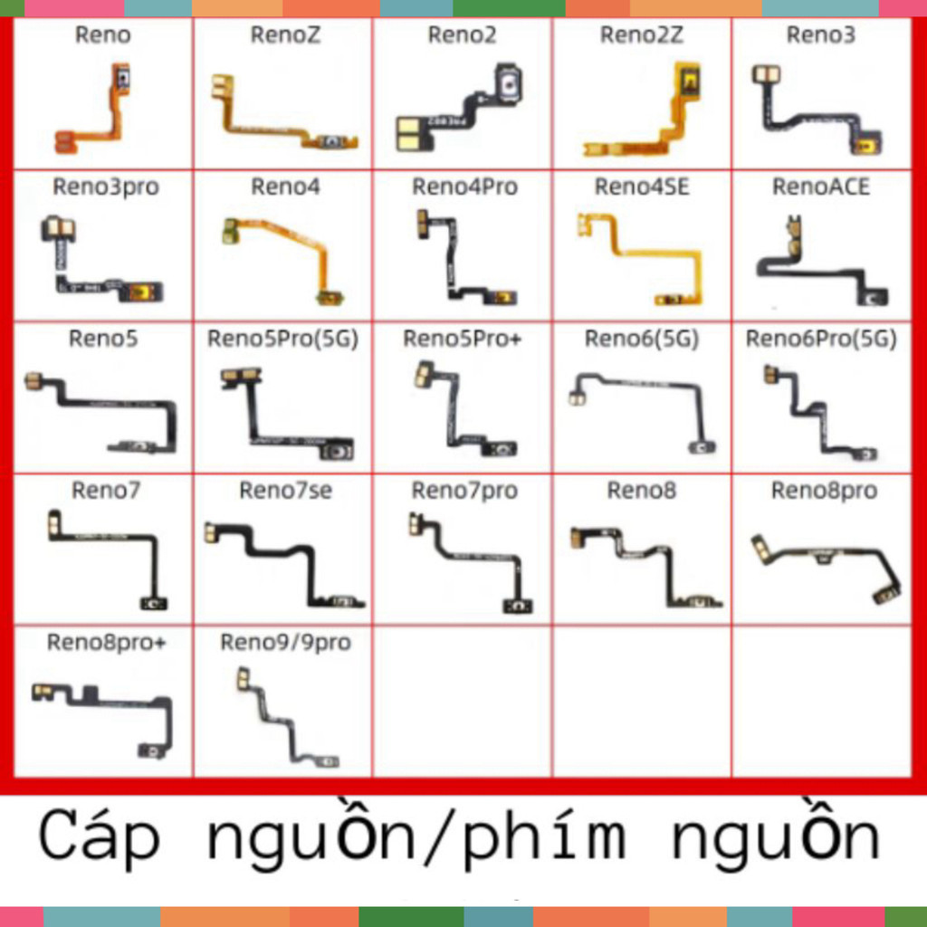 [ Cáp Nguồn / Phím Nguồn Oppo Reno 8 Pro Plus ( Reno 8 Pro + ) ( zin)]