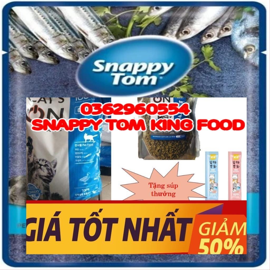 Hạt cho mèo | Túi 850g Hạt Cat's On thức ăn cho mèo (Hàn Quốc)| Caton hạt cho mèo| Cat on