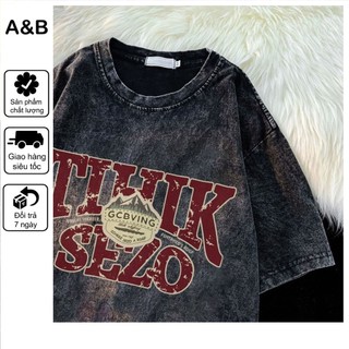 NEMO Áo thun thương hiệu địa phương in chữ cotton hip hop phong cách unisex ngắn tay áo thun 240307