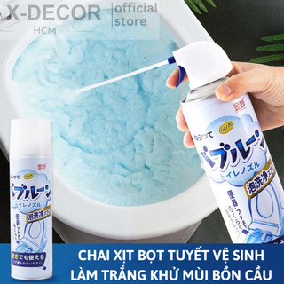 Bình xịt bọt tuyết đa năng vệ sinh làm sạch vết bẩn cho nhà bếp toilet bồn cầu,chai xịt bọt tuyết tẩy trắng vết cặn bám