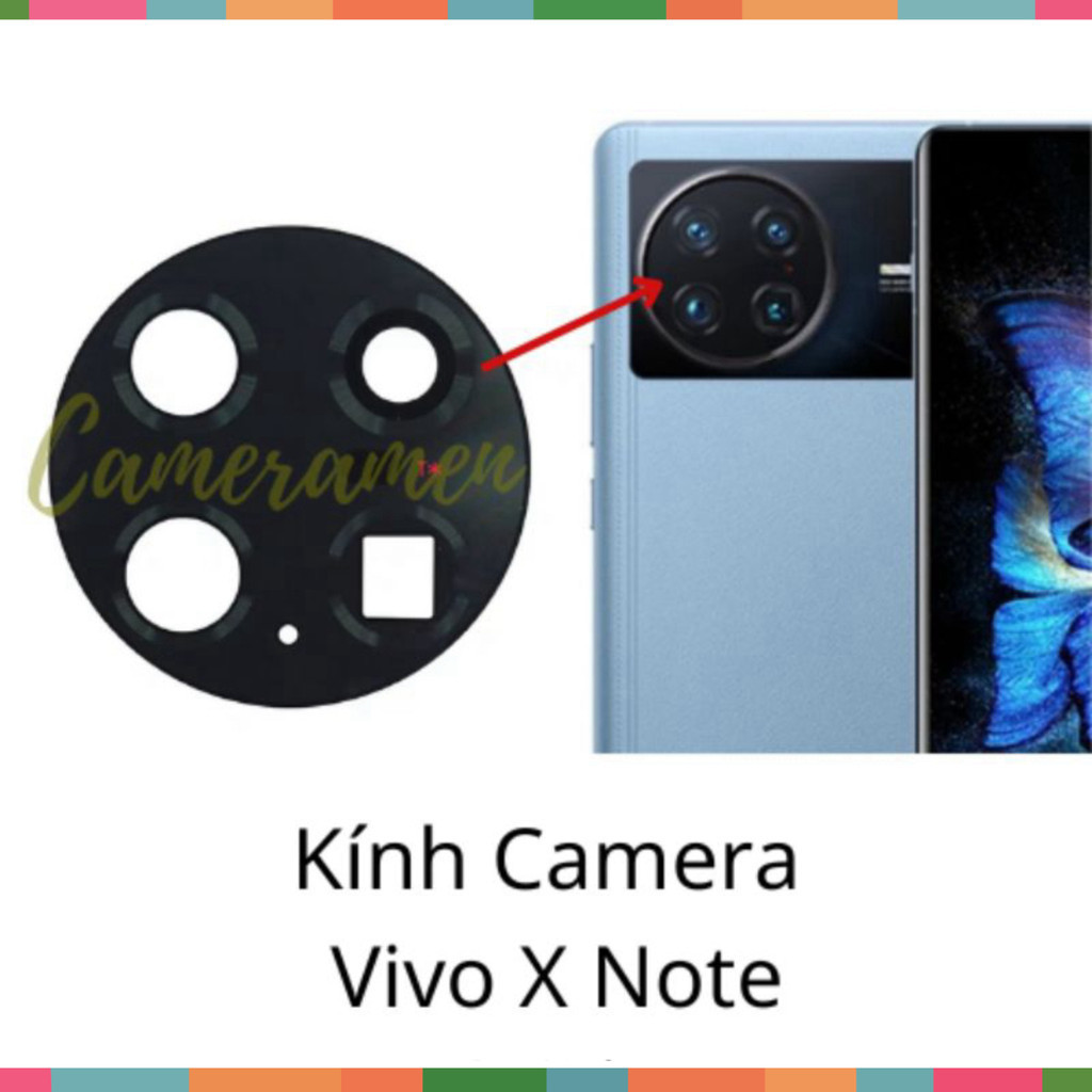 [ Kính Camera Vivo X Note ( zin)]
