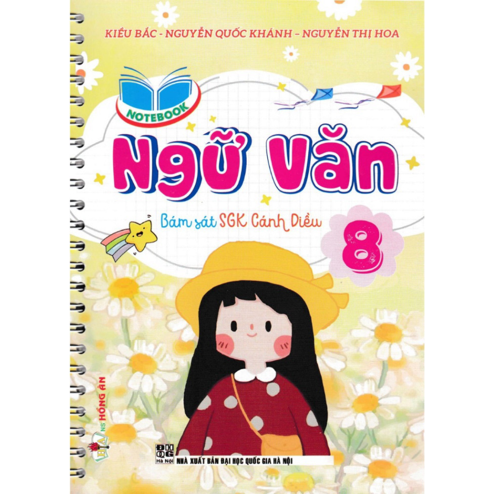 SÁCH - notebook ngữ văn 8 (bám sát sgk cánh diều) + HA2