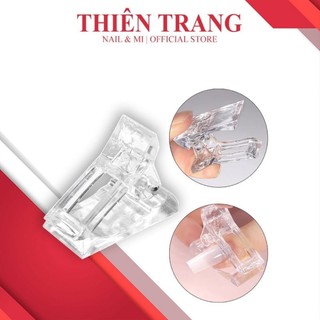 Kẹp gel gôm-kẹp định hình móng up gel gôm cố định form móng giữ móng nối vào phom
