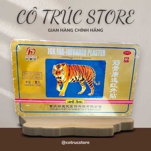 COMBO 10  gói Cao dán con cọp 7 chữ thái lan  (1 gói 4 miếng)