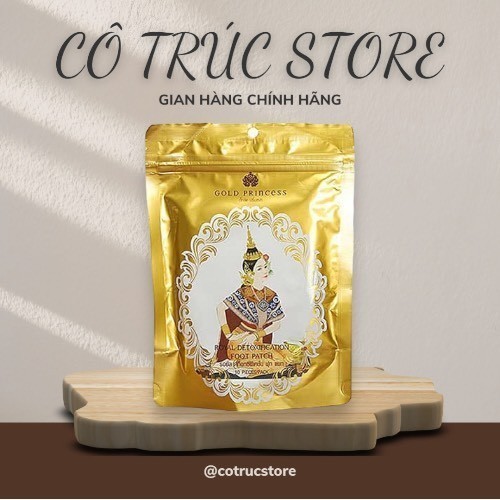 [Hàng xịn] Miếng dán thải độc chân Thái Lan hộp 10 miếng hiệu quả