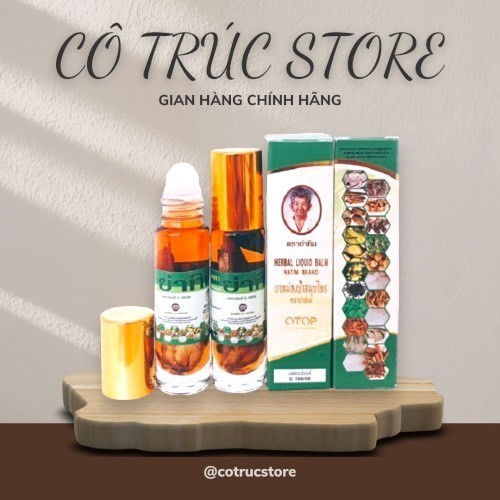 [CHÍNH HÃNG GIẢM SỐC ]Dầu lăn 22 Vị Thảo Dược Thái Lan 8ml