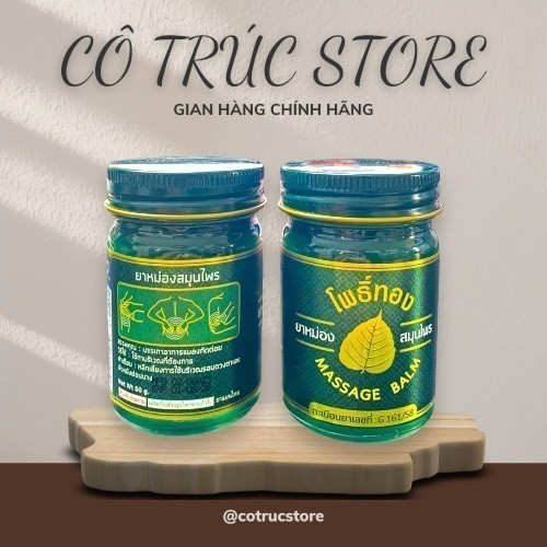 [COMBO 3 LỌ] Dầu Cù Là Lá Bồ Đề [Chính Hãng] Thái Lan 50gr