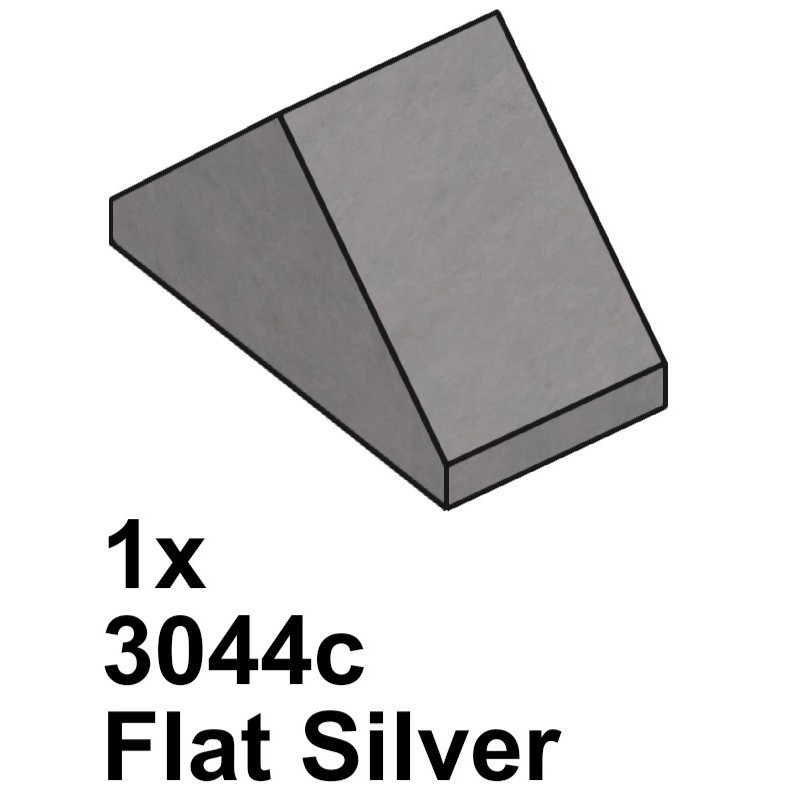 Combo 5 Phụ Kiện MOC Mã 3044 ( Xám Đậm )