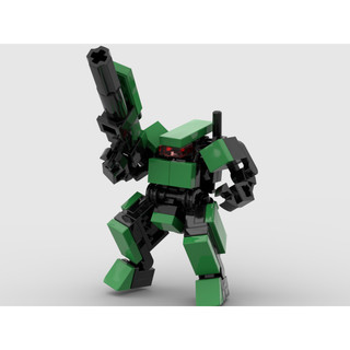 Đồ chơi lắp ráp  Moc Robot Woodman
