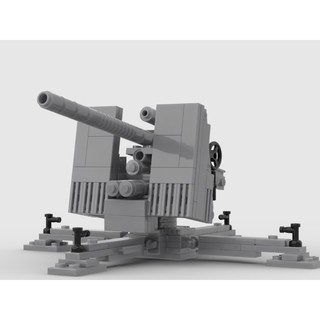 Đồ chơi lắp ráp Moc Pháo 8.8 mm Flak German