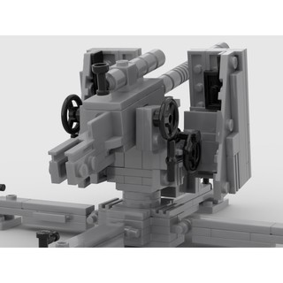 Đồ chơi lắp ráp Moc Pháo 8.8 mm Flak German
