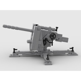 Đồ chơi lắp ráp Moc Pháo 8.8 mm Flak German