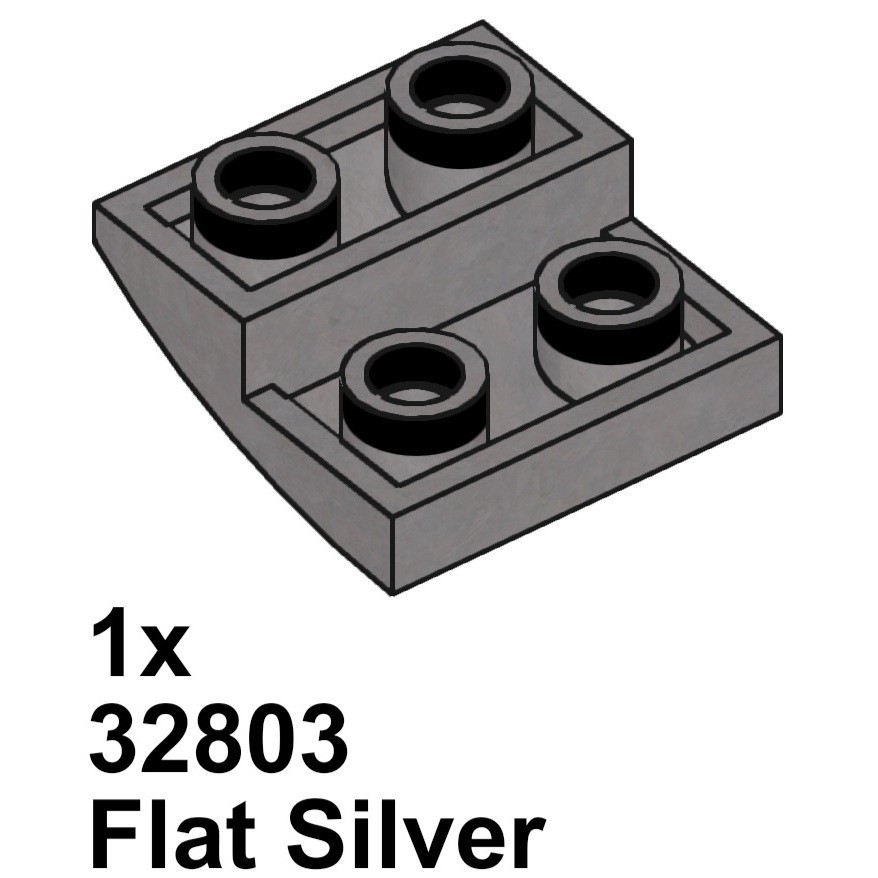 Combo 5 Phụ Kiện Lắp Ráp Moc 32803 ( đen )